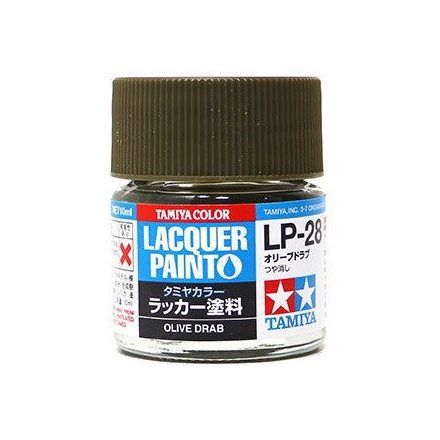 Tamiya Lacquer LP-28 Olive Drab Flat