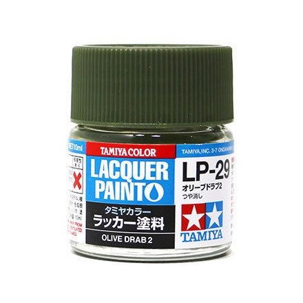 Tamiya Lacquer LP-29 Olive Drab 2 Flat