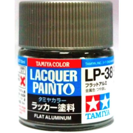 Tamiya Lacquer LP-38 Flat aluminum