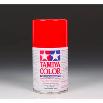 Tamiya PS2 Red Spray Matt - polikarbonát festékspray