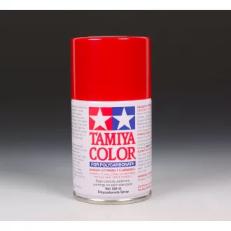   Tamiya PS15 Metallic Red Spray Metallic - polikarbonát festékspray