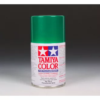   Tamiya PS17 Metallic Green Spray Metallic - polikarbonát festékspray