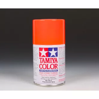   Tamiya PS20 Fluorescent Red Spray Gloss - polikarbonát festékspray