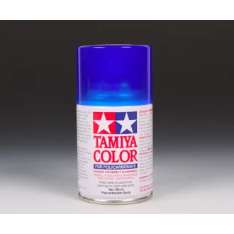   Tamiya PS38 Translucent Blue Spray Gloss - polikarbonát festékspray