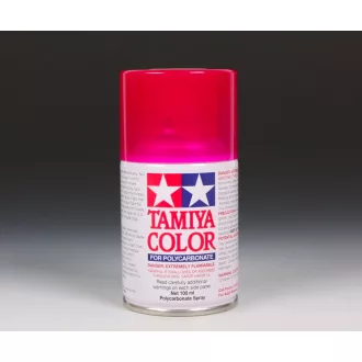   Tamiya PS40 Translucent Pink Spray Gloss - polikarbonát festékspray