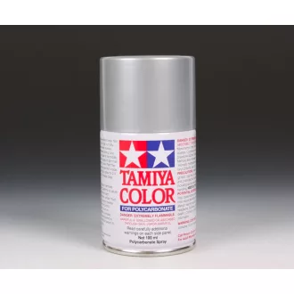   Tamiya PS48 Semi-Gloss Silver Anodized Aluminum Spray Semi-gloss - polikarbonát festékspray