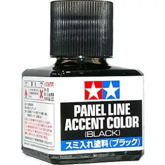 Tamiya Panel Line Accent Color - Black - bemosó festék