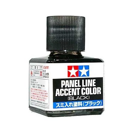 Tamiya Panel Line Accent Color Black