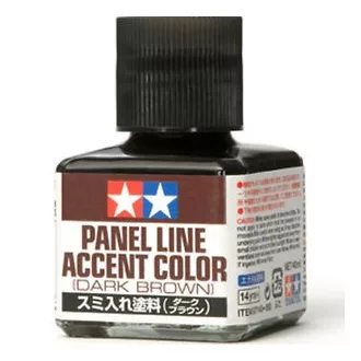 Tamiya Panel Line Accent Color Dark Brown