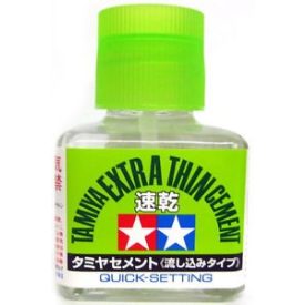 Tamiya Extra Thin - Quick Set ragasztó
