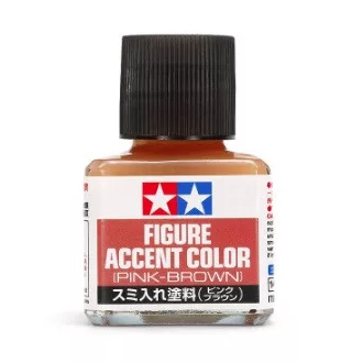 Tamiya Figure Accent Color (Pink-Brown) - bemosó festék