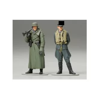Tamiya Machine gunner Ace pilot - katonai figura makett