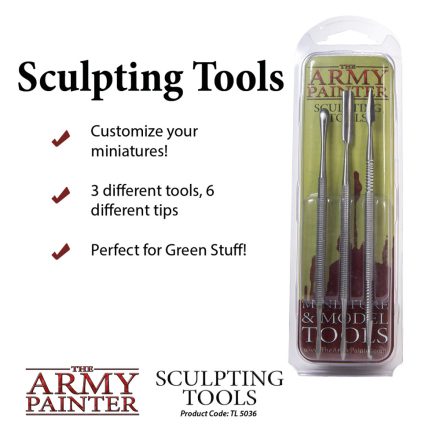 The Army Painter Sculpting Tool Set 3