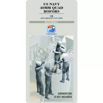 Toucan Model ANTI-AIRCRAET GUN CREW figura készlet