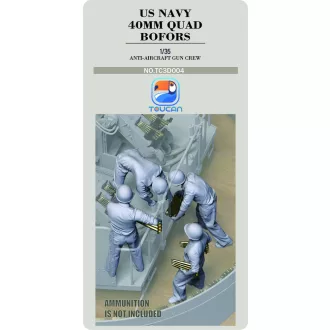 Toucan Model ANTI-AIRCRAET GUN CREW figura készlet