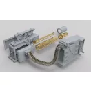 Toucan Model M197 20MM GATLING GUN LEFT SIDE (for “Knlghthawk”MH-60S) műgyanta repülő kiegészítő