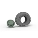 Toucan Model VPK-7289 BUMERANG IFV 3D flat tire×4 műgyanta harcjármű kiegészítő