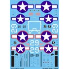 Techmod Vought F4U-1A Corsair matrica