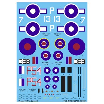 Techmod Vought Corsair II matrica