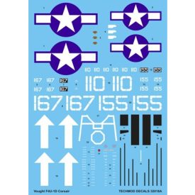 Techmod Vought F4U-1D Corsair matrica