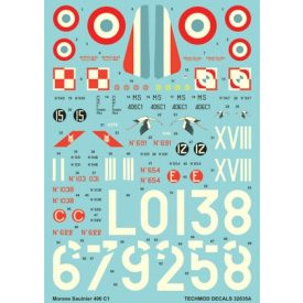 Techmod Morane-Saulnier MS.406C1 matrica