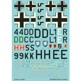 Techmod Junkers Ju 88A-1 matrica