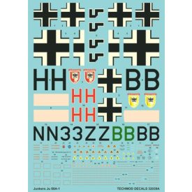 Techmod Junkers Ju 88A-1 matrica