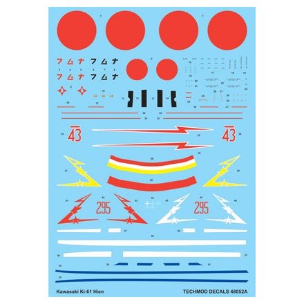 Techmod Kawasaki Ki-61-I Hien matrica