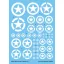 Techmod Allied Star Insignia White matrica