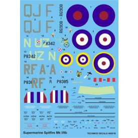Techmod Supermarine Spitfire Mk I/IIB matrica