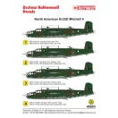 Techmod North American B-25D Mitchell II matrica