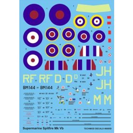 Techmod Supermarine Spitfire Mk VB matrica