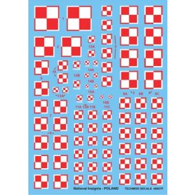 Techmod Polish National Insignias matrica