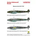 Techmod Messerschmitt Bf 110C matrica