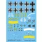 Techmod Messerschmitt Bf 109F-4 matrica