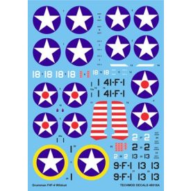 Techmod Grumman F4F-4 Wildcat matrica