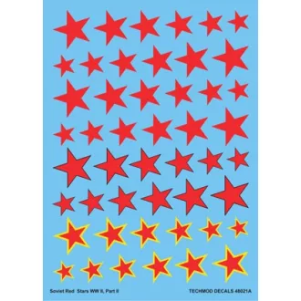 Techmod Soviet Red Stars WWII pt. 2 matrica