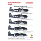 Techmod Grumman F6F-3 Hellcat matrica