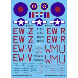 Techmod Bristol Beaufighter VI matrica