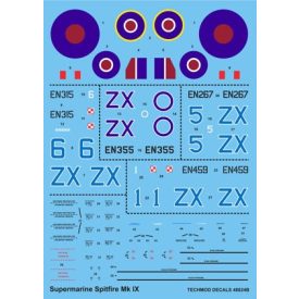 Techmod Supermarine Spitfire Mk.IX matrica