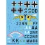 Techmod Messerschmitt Bf 110D matrica