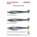Techmod Messerschmitt Bf 110D matrica