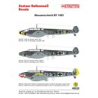 Techmod Messerschmitt Bf 110D matrica