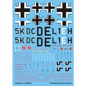 Techmod Junkers Ju 88A-4 matrica