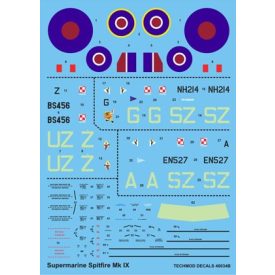 Techmod Supermarine Spitfire Mk.IX matrica