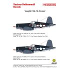 Techmod Vought F4U-1A Corsair matrica