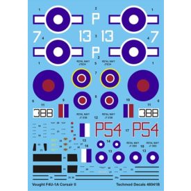 Techmod Vought Corsair II matrica