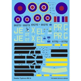 Techmod Hawker Typhoon IB matrica