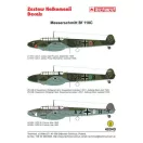 Techmod Messerschmitt Bf 110C matrica