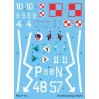 Techmod PZL P.11c matrica